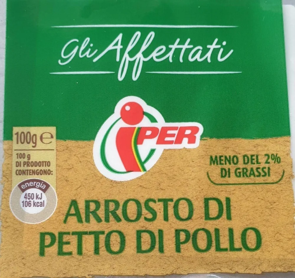 Arrosto di petto di pollo