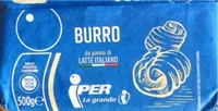 Burro da panna di latte italiano