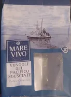 Vongole del Pacifico sgusciate