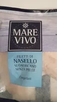 Filetti di nasello sudafricano senza pelle congelati