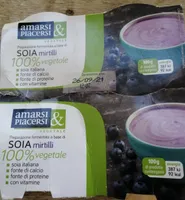 Soia mirtilli 100% vegetale yogurt