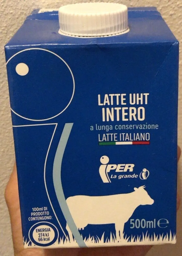 Latte uht intero