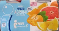 Yogurt magro agrumi
