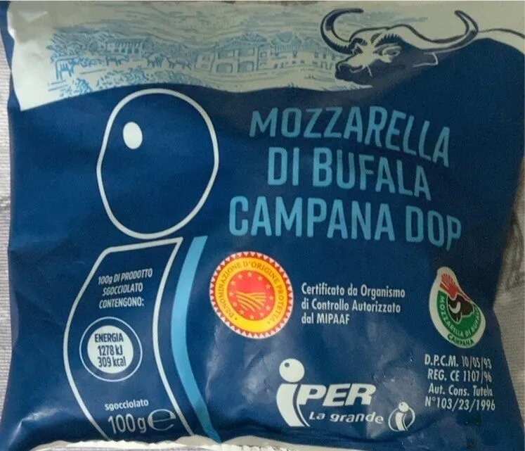 Mozzarella di bufala campana DOP