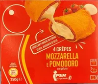 Crepes mozzarella e pomodoro