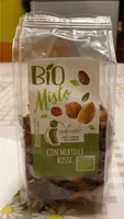 Bio misto con mirtilli rossi