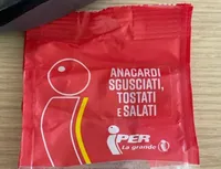 Anacardi sgusciati tostati e salati