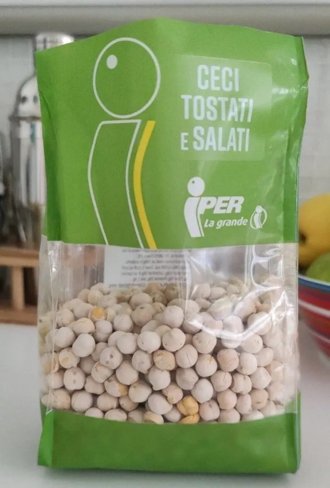 Ceci tostati e salati