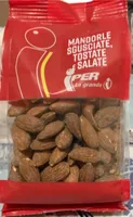 Mandorle sgusciate tostate salate