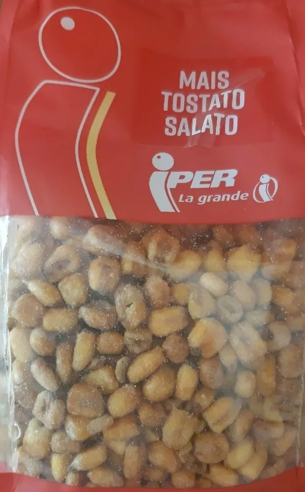 Mais tostato salato