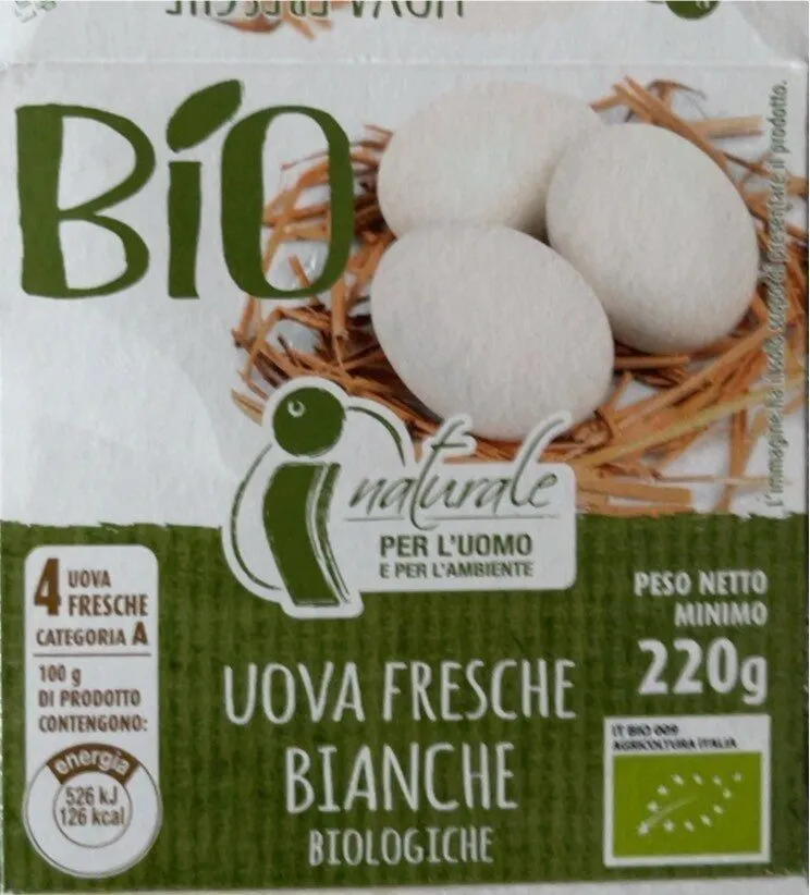 BIO Uova Fresche Bianche
