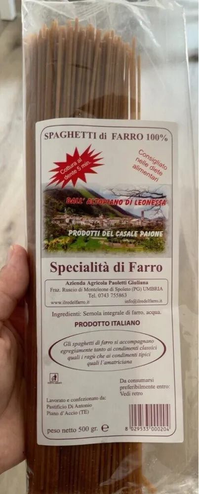 Spaghetti di Farro 100%