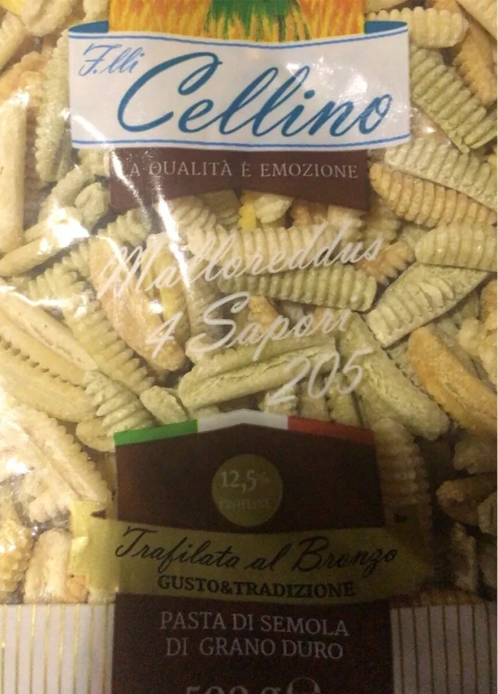 Malloreddus 4 sapori Nudeln