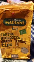 Farina biologica di grano tenero tipo 1