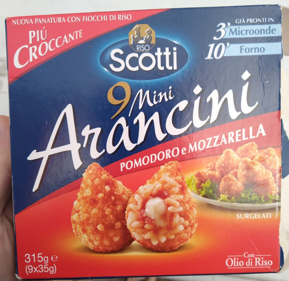 9 mini arancini