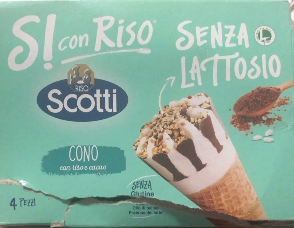 Si con riso senza lattosio