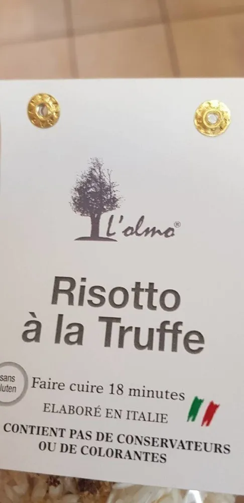 Risotto a la truffe