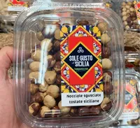 Nocciole sgusciate tostate siciliane