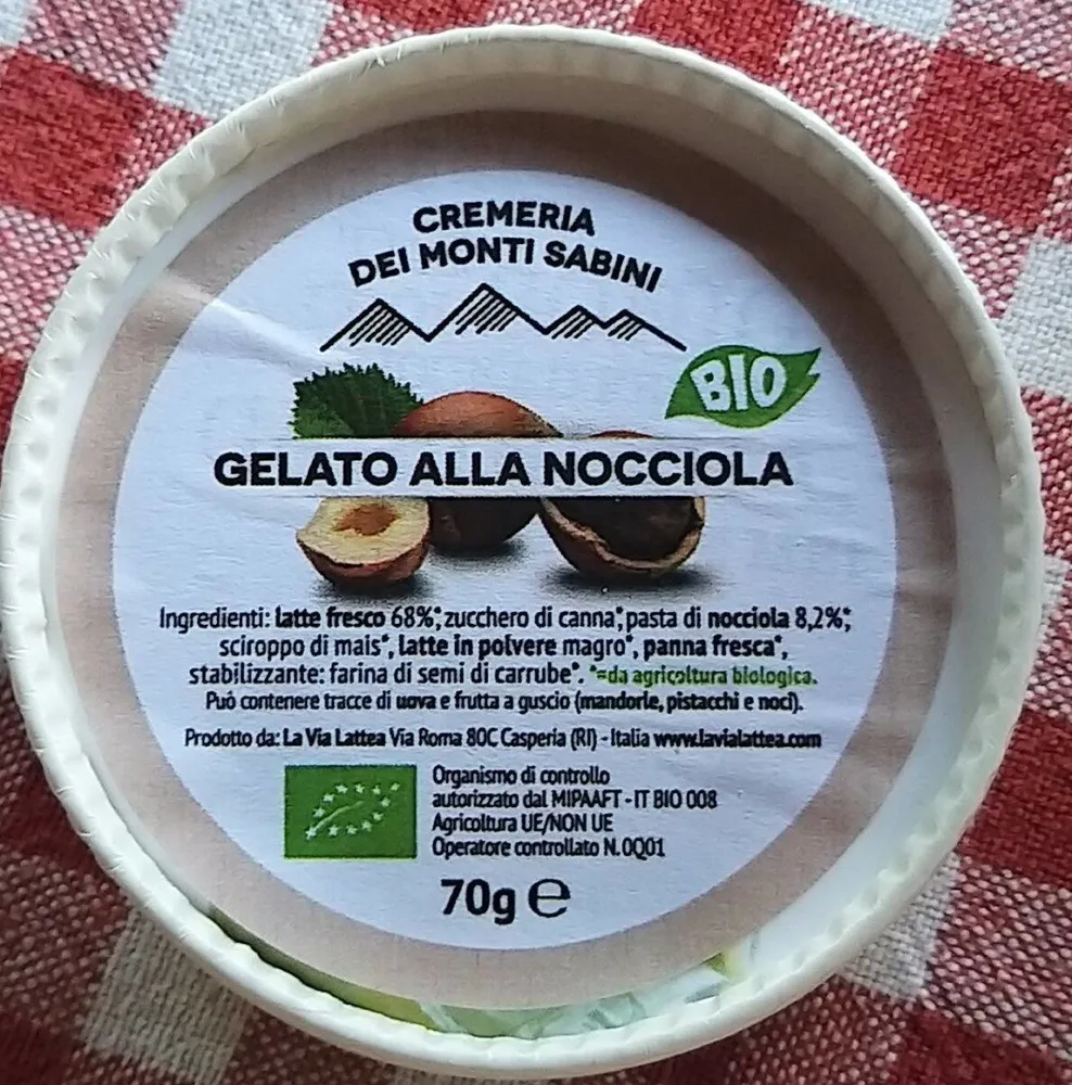 Gelato alla nocciola