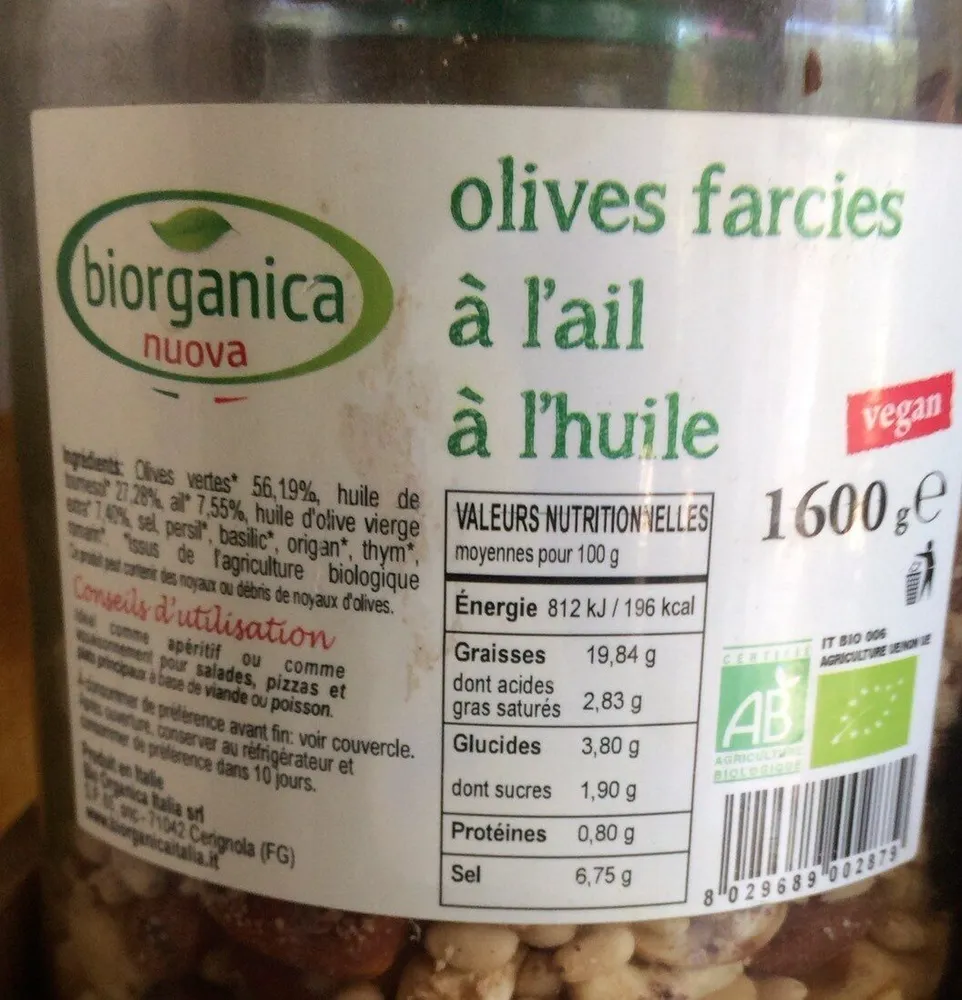 Olives farcies