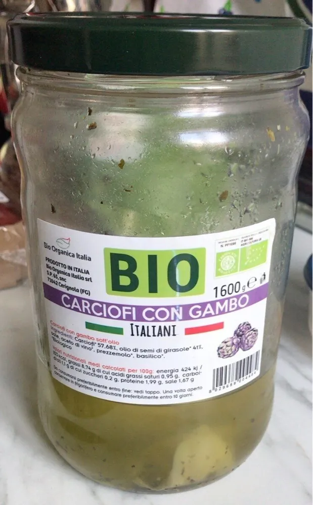 Carciofi con gambo