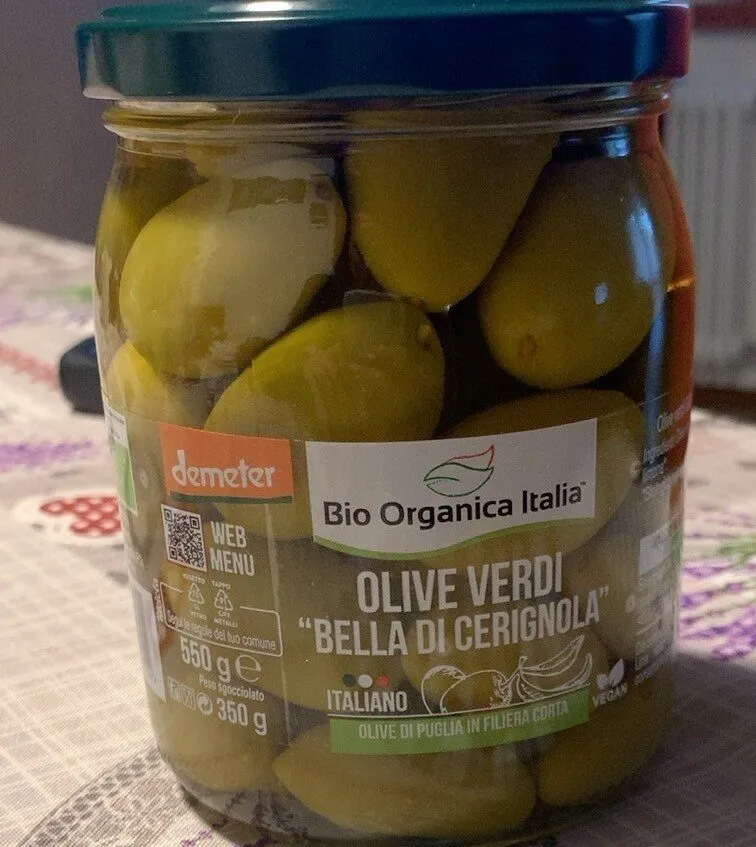 Olive verdi ‘bella di cerignola’
