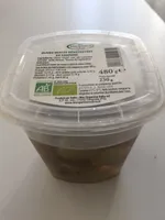 Olives vertes dénoyautées en saumure