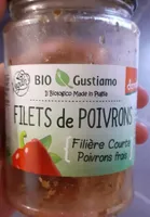 Filets de poivrons à l'huile