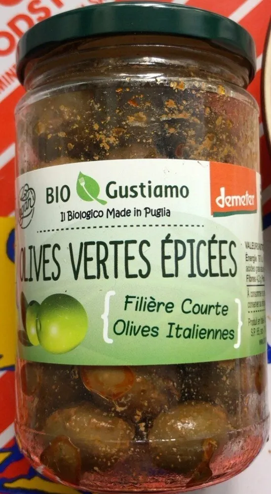 Olives vertes épicées