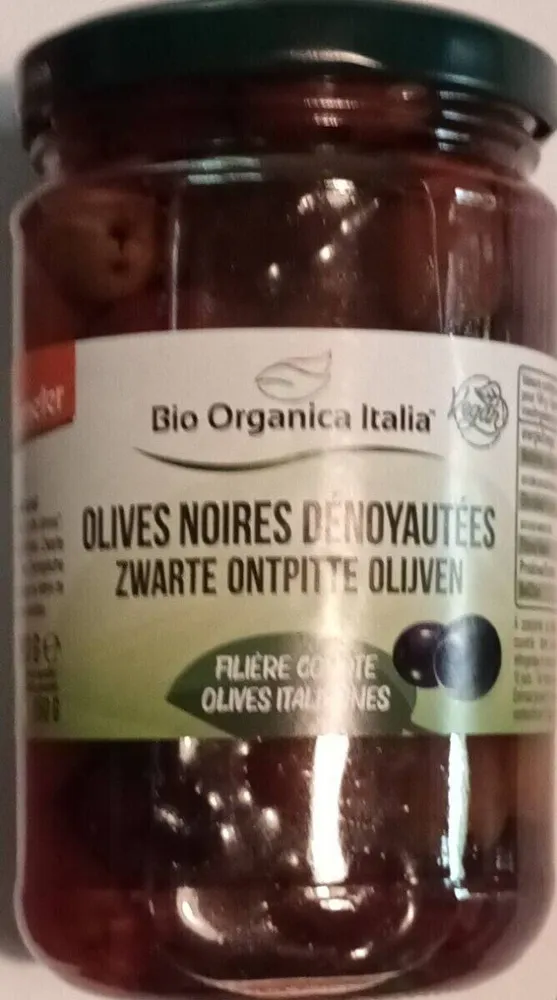 Olives noires dénoyautées