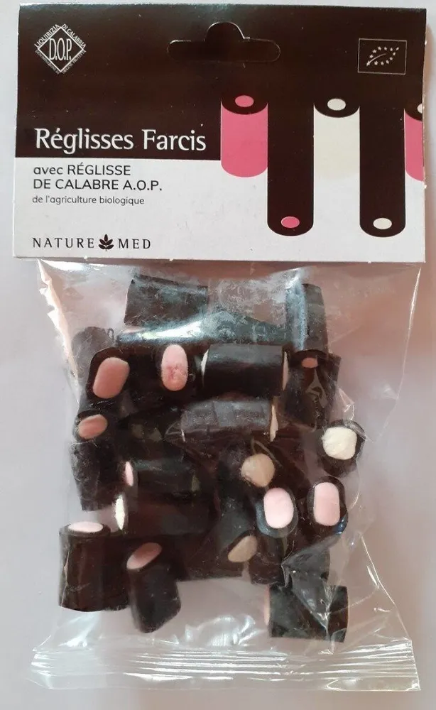 Réglisses farcis