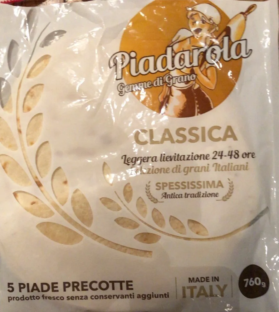 Piadarola gemme di grano