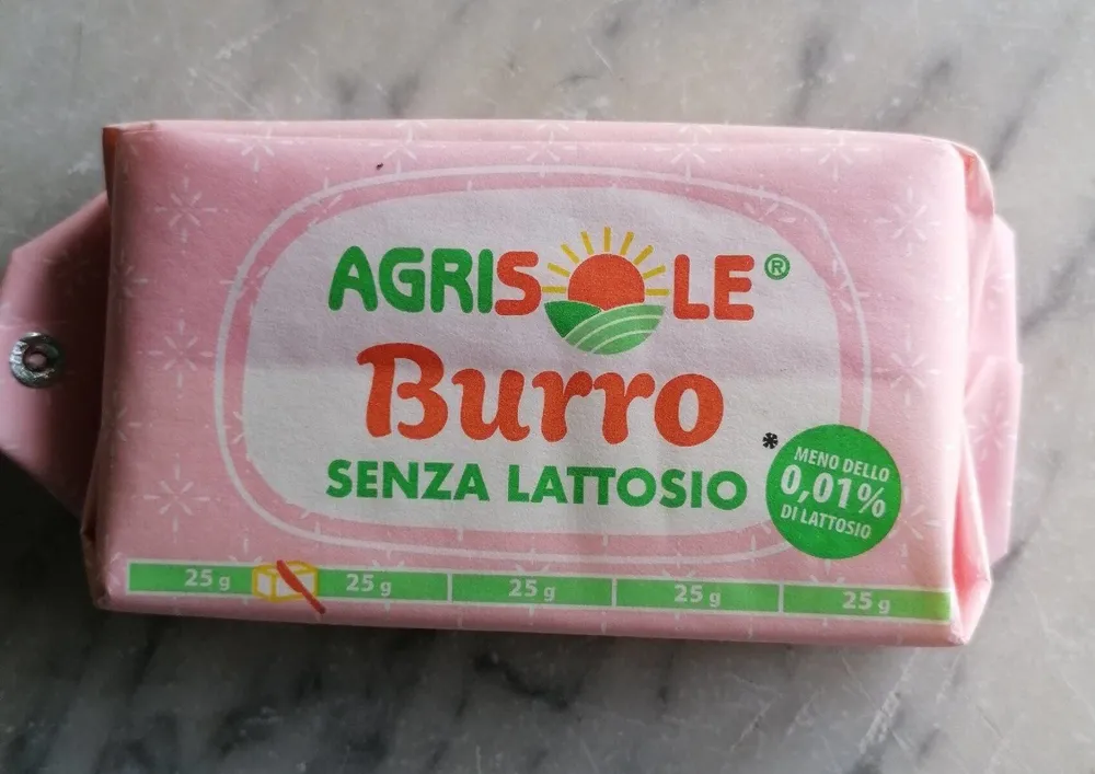 AGRISOLE BURRO SENZA LATTOSIO