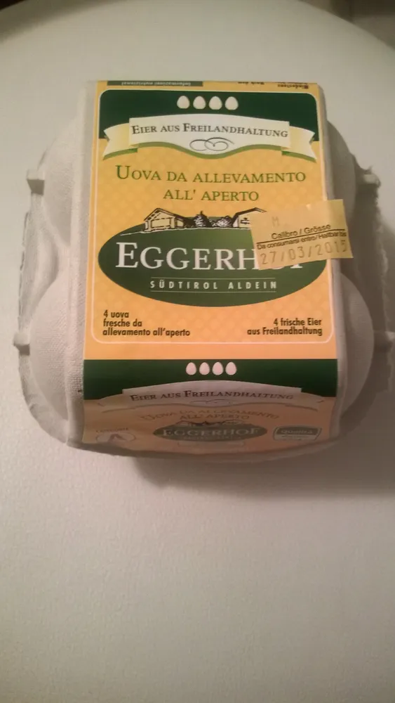 Eier aus Freilandhaltung