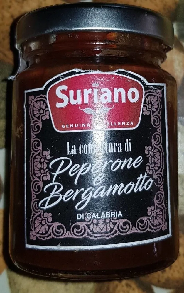 Suriano- Confettura di peperone e bergamotto