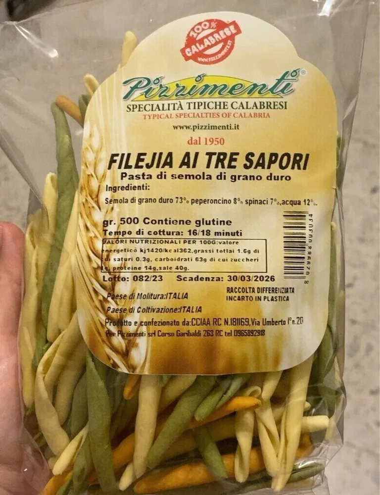 Filejia ai tre sapori