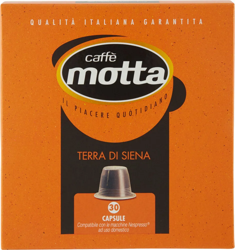 Terra di siena capsule compatibile con le macchine
