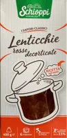 Lenticchie rosse decorticate