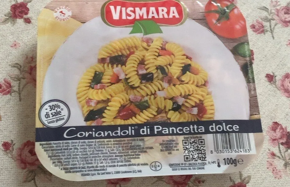 Coriandoli di pancetta dolce
