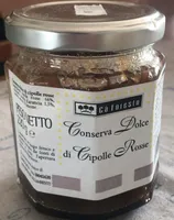 Conserva dolce di cipolle rosse