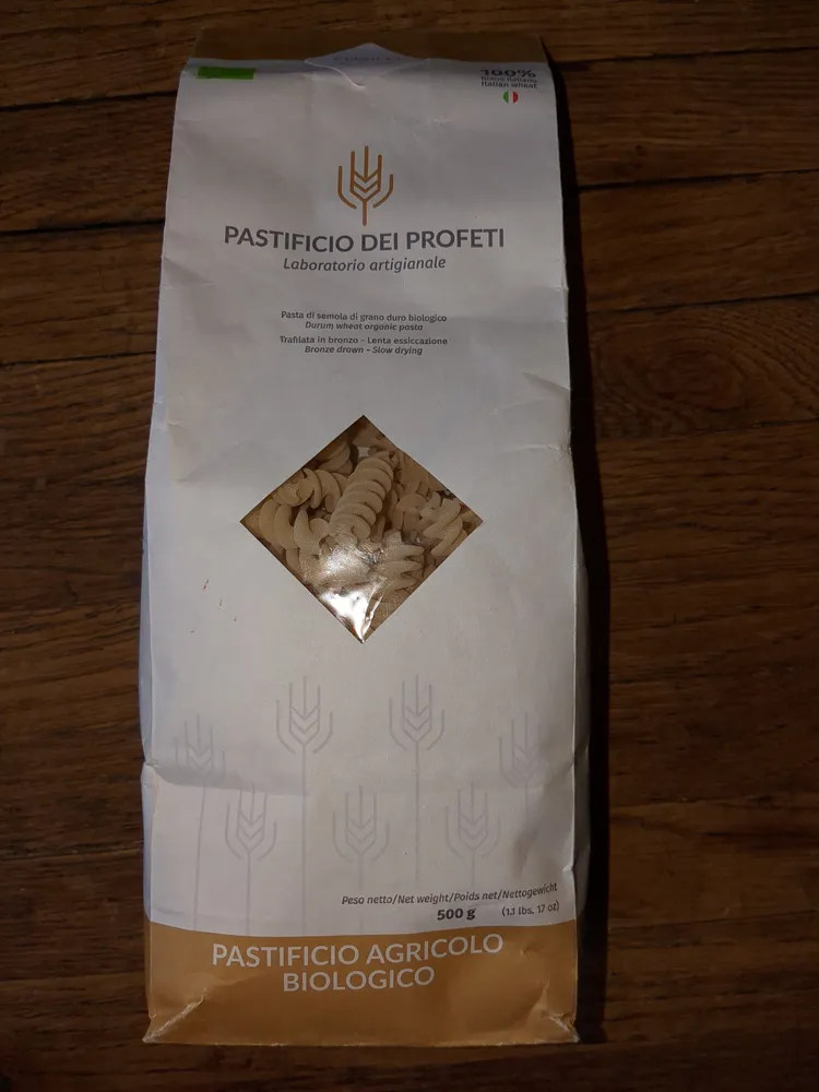 pâtes de blé dur
