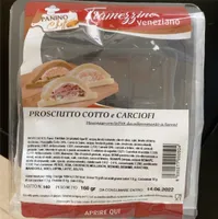 Tramezzino veneziano prosciutto carciofi