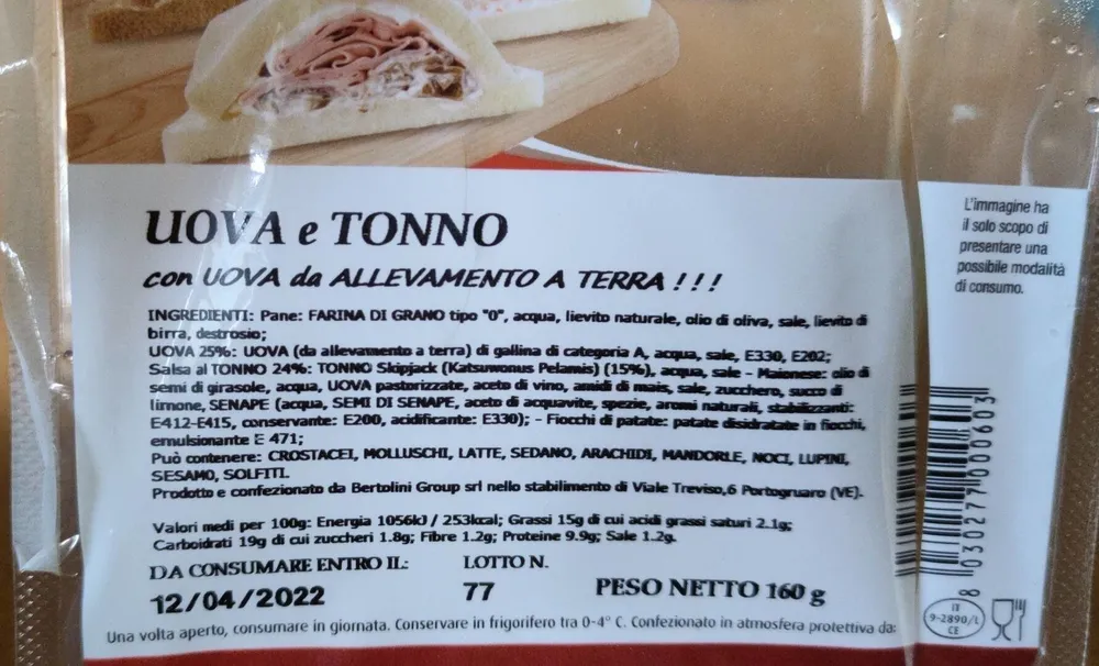 Tramezzino Veneziano
