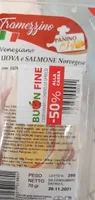 Tramezzino uova salmone