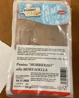 Panino morbidoso alla mortadella