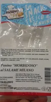 Panino morbidoso al salame milano