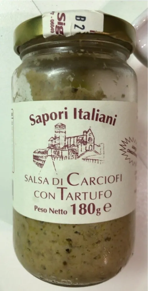 Salsa di carcioficon tartufo