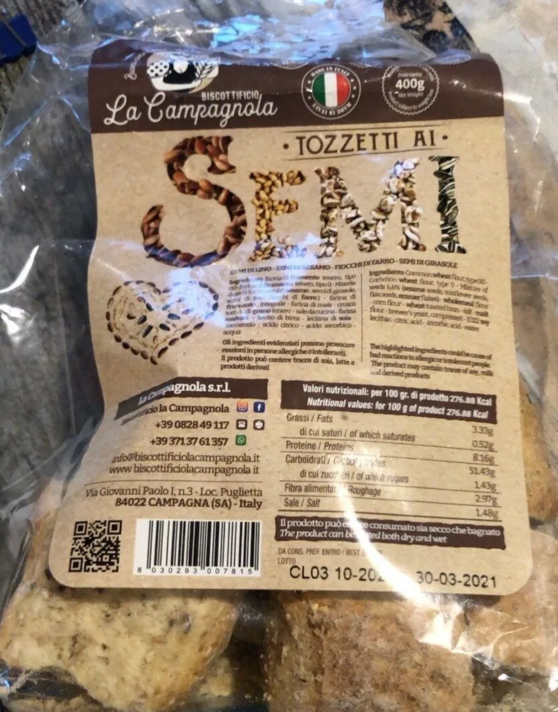 Tozzetti ai semi