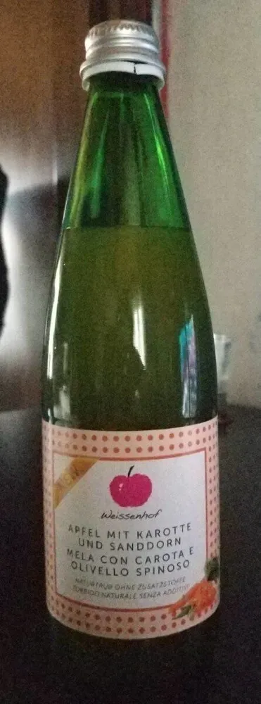 Mela con carota e olivello spinoso