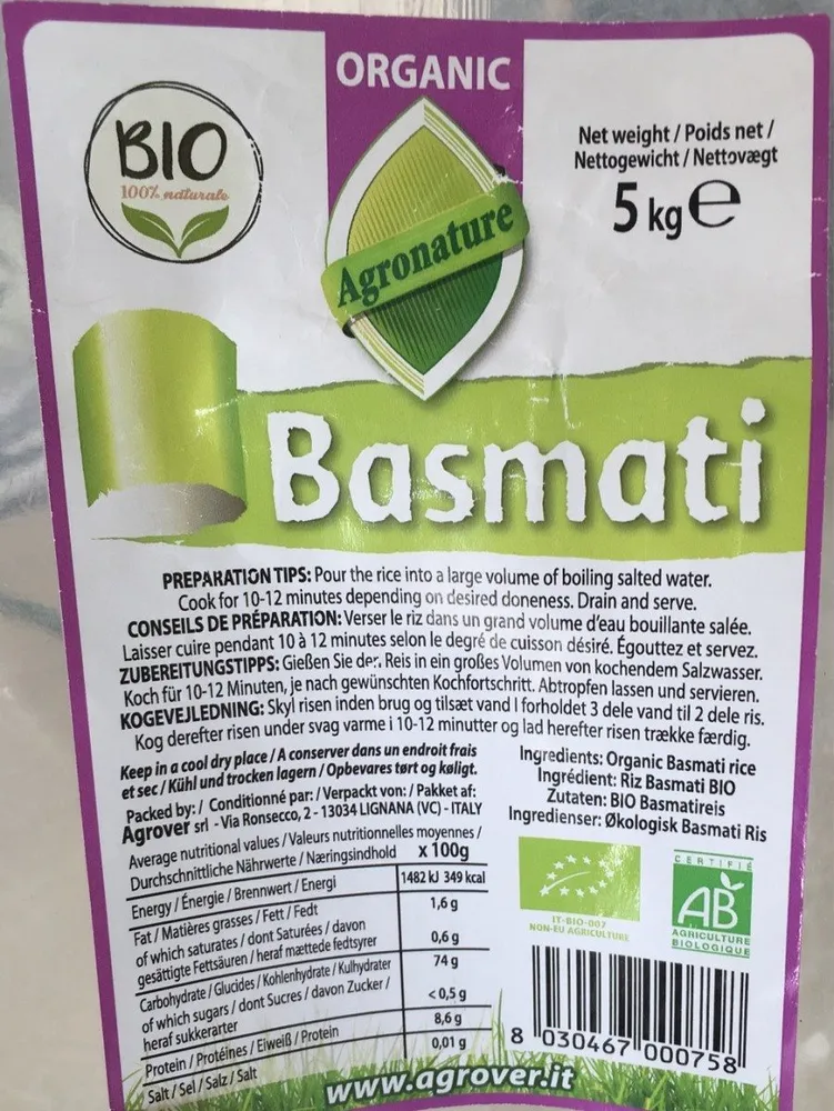 Riz basmati